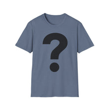 Load image into Gallery viewer, SS T-Shirt, Question Mark Black - Multi Colors
