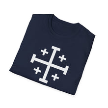 Load image into Gallery viewer, T-Shirt, Ancient Cross - Solid Multi Colors
