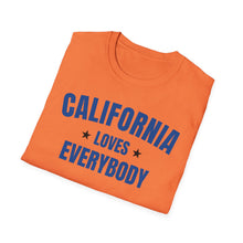 Load image into Gallery viewer, SS T-Shirt, CA California Blue - Multi Colors
