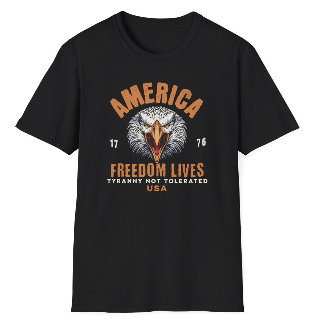 SS T-Shirt, America Freedom Lives