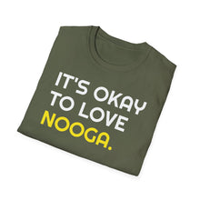 Load image into Gallery viewer, SS T-Shirt, It&#39;s Okay to Love Nooga - Multi Colors
