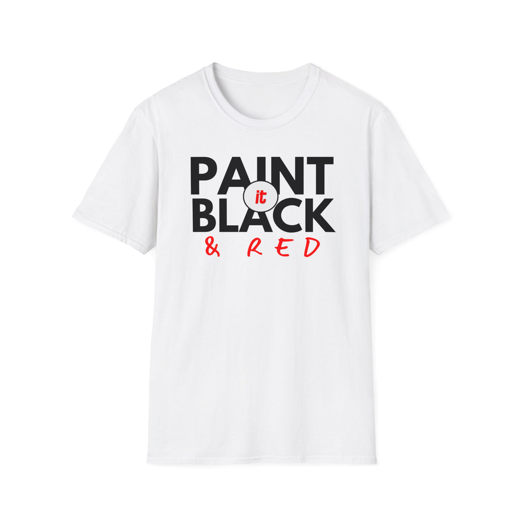 SS T-Shirt, Paint It Black - Multi Colors