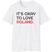 Load image into Gallery viewer, SS T-Shirt, It&#39;s Okay to Love Poland {R} - Multi Colors
