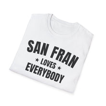 Load image into Gallery viewer, SS T-Shirt, CA San Fran Black - Multi Colors
