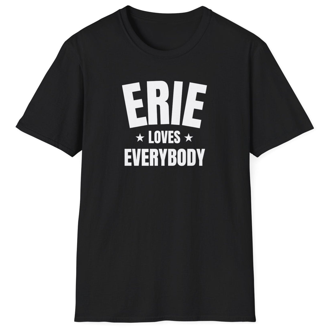 SS T-Shirt, PA Erie - Black | Clarksville Originals