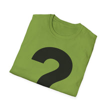 Load image into Gallery viewer, SS T-Shirt, Question Mark Black - Multi Colors
