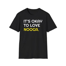 Load image into Gallery viewer, SS T-Shirt, It&#39;s Okay to Love Nooga - Multi Colors
