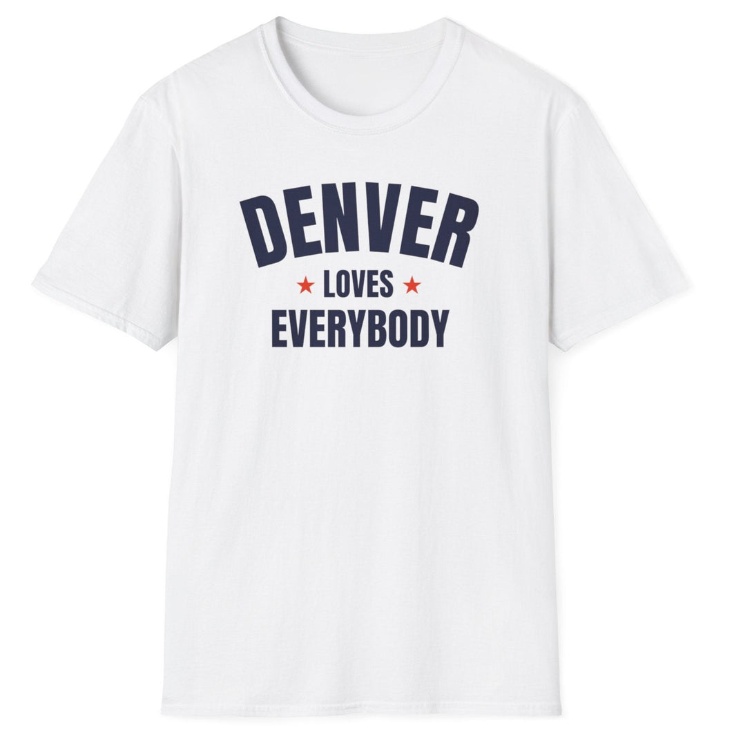 SS T-Shirt, CO Denver - Navy Orange