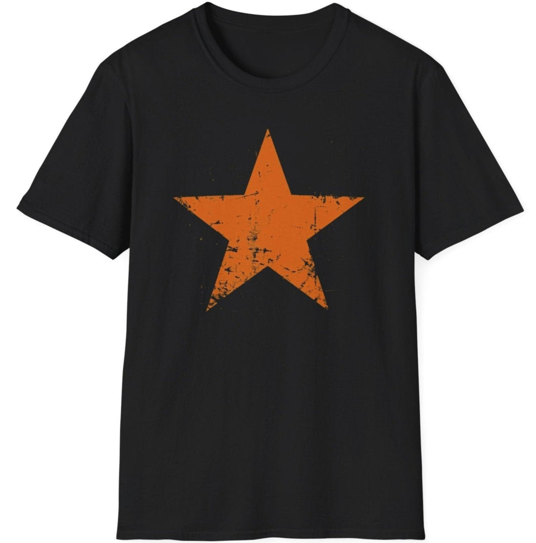 SS T-Shirt, All Distressed Star