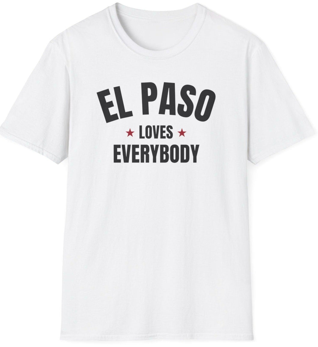 SS T-Shirt, TX El Paso - White