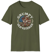 Load image into Gallery viewer, SS T-Shirt, Grumpy Old Veteran - Multi Colors
