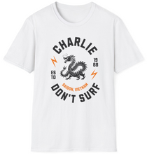 Load image into Gallery viewer, SS T-Shirt, Charlie Don&#39;t Surf - Multi Colors
