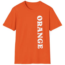 Load image into Gallery viewer, Rock the streets of Knoxville with this vibrant SS T-Shirt in orange (Knoxville&#39;s signature shade). Made for those who take style as seriously as they take fun, this shirt adds a playful twist to your wardrobe. Two color tones make it a standout piece. (Now that&#39;s what we call a win-win!)
