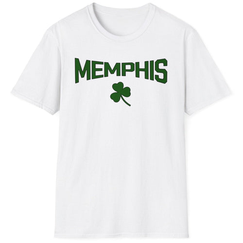 Embrace the spirit of peace with our Irish Memphis T-Shirt. Perfect for Halloween costumes or everyday wear, this iconic souvenir includes the legendary shamrock and is a must-have for any lover of the 901. 