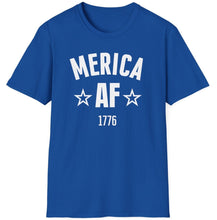 Load image into Gallery viewer, SS T-Shirt, Merica AF - Multi Colors
