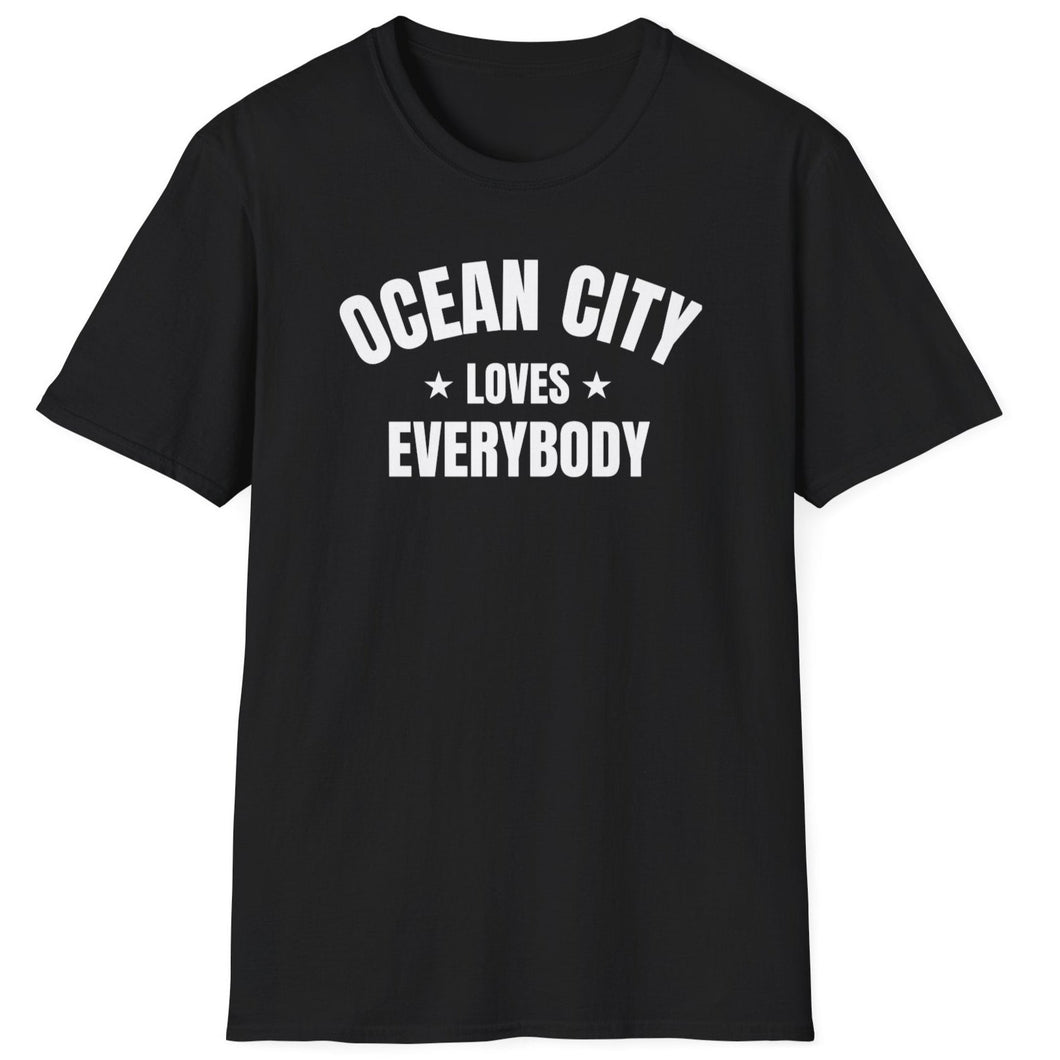 SS T-Shirt, MD Ocean City - Black