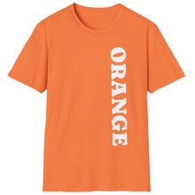 Load image into Gallery viewer, Rock the streets of Knoxville with this vibrant SS T-Shirt in orange (Knoxville&#39;s signature shade). Made for those who take style as seriously as they take fun, this shirt adds a playful twist to your wardrobe. Two color tones make it a standout piece. (Now that&#39;s what we call a win-win!)
