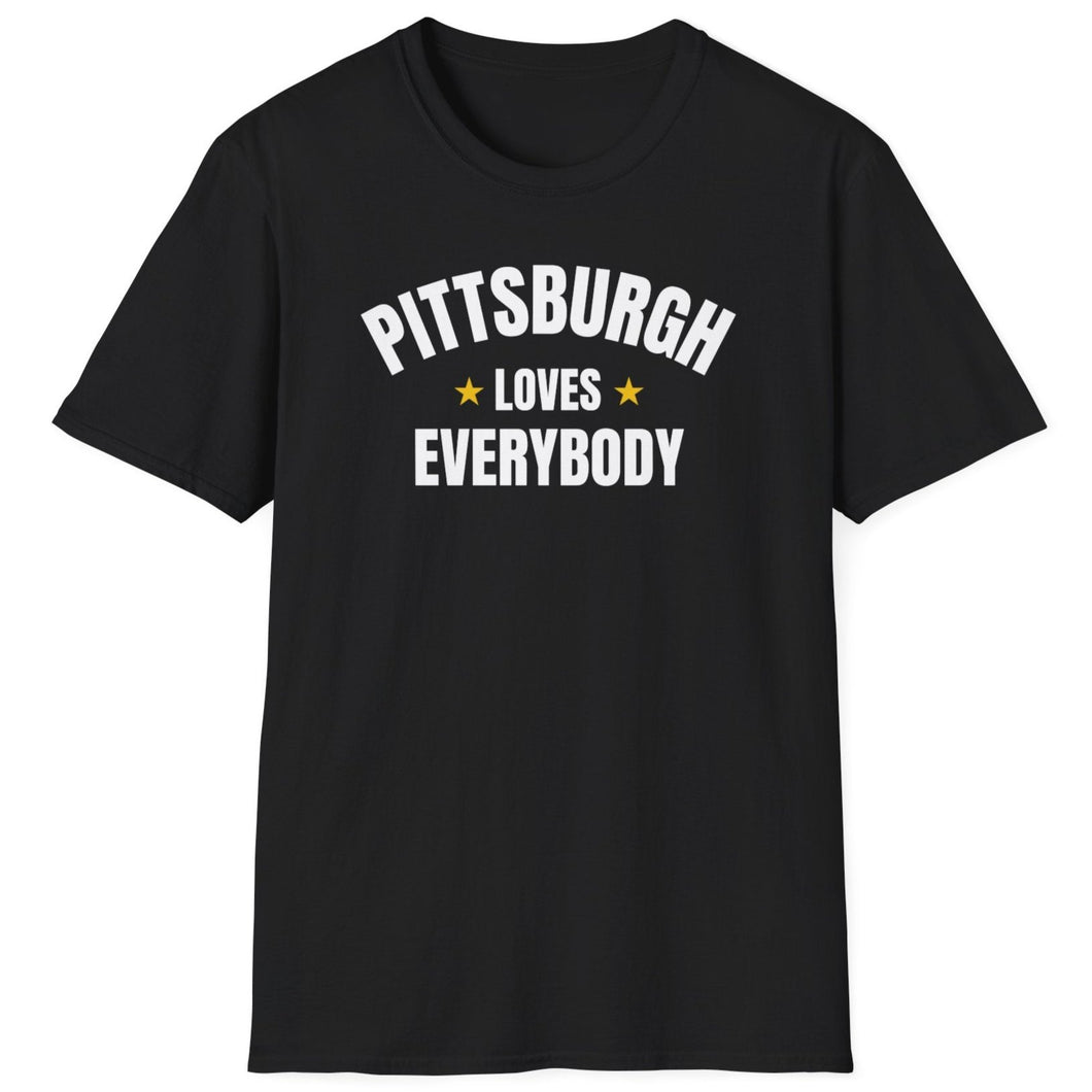 SS T-Shirt, PA Pittsburgh - Black