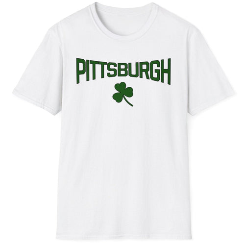 Embrace the spirit of peace with our Irish Pittsburgh T-Shirt. Perfect for Halloween costumes or everyday wear, this iconic souvenir includes the legendary shamrock and is a must-have for any Steel City lover. 