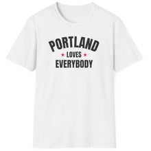 Load image into Gallery viewer, SS T-Shirt, OR Portland - Red Stars
