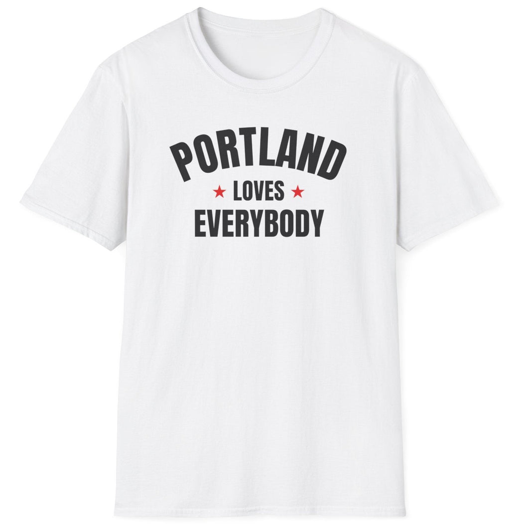 SS T-Shirt, OR Portland - Red Stars