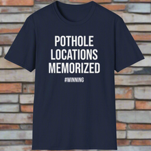 Load image into Gallery viewer, SS T-Shirt, Pothole Locations - Multi Colors
