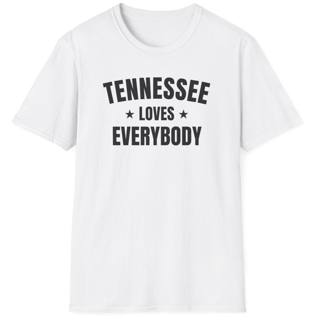 SS T-Shirt, TN Tennessee - White