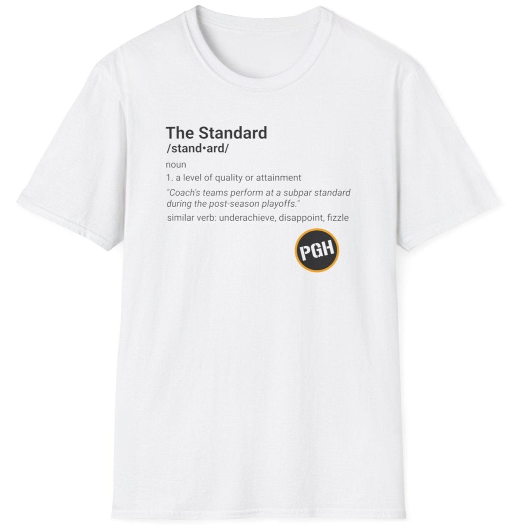 SS T-Shirt, Pittsburgh - The Standard - White