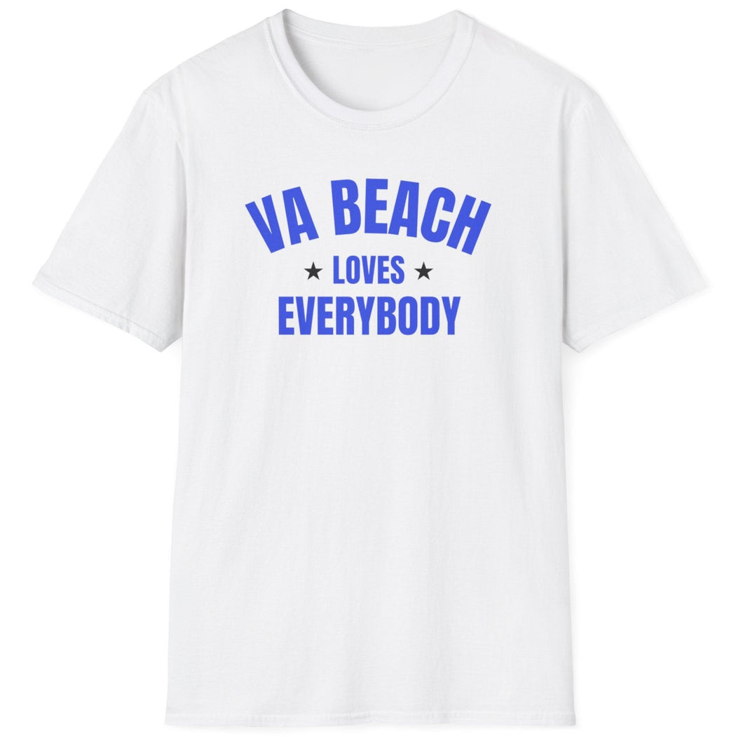 SS T-Shirt, VA Virginia Beach - Ocean Blue