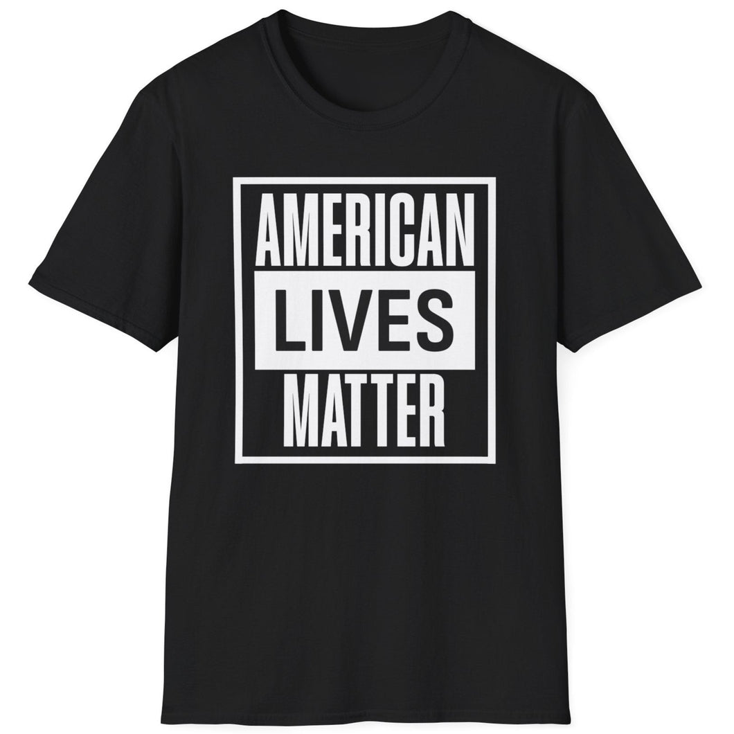 SS T-Shirt, American Lives Matter - Multi Colors