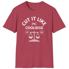 Load image into Gallery viewer, T-Shirt, Cut It Like Coolidge - Multi Colors
