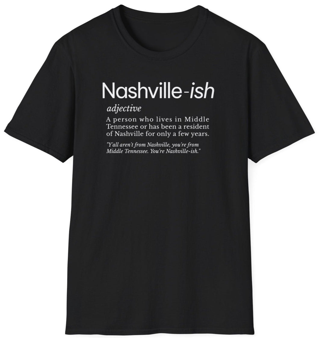 SS T-Shirt, Nashville-ish in Black