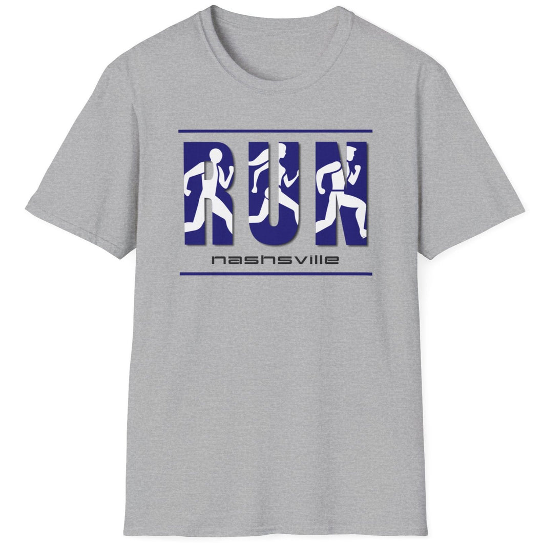 SS T-Shirt, Run Nashville - Multi Colors