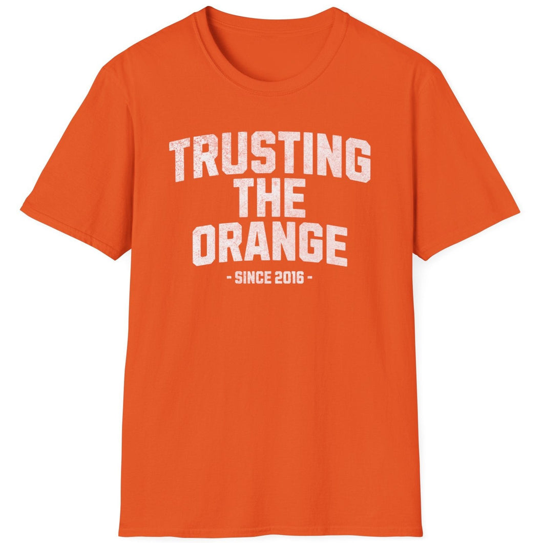 T-Shirt, Trusting the Orange