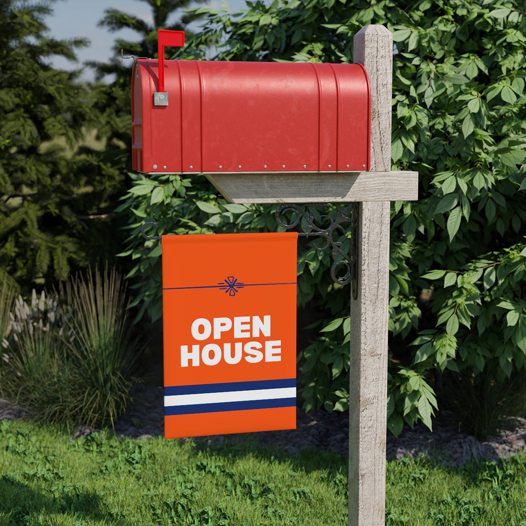 Yard Banner, Colorado - Orange & Blue